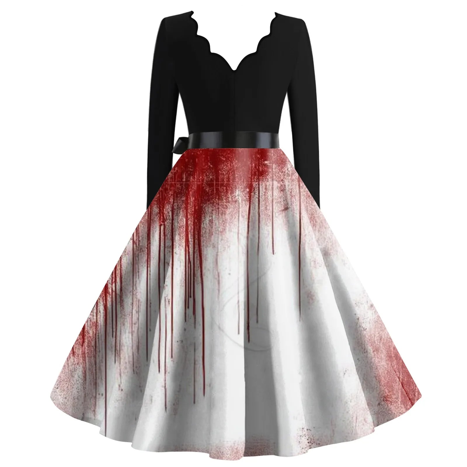 Halloween Print Dress